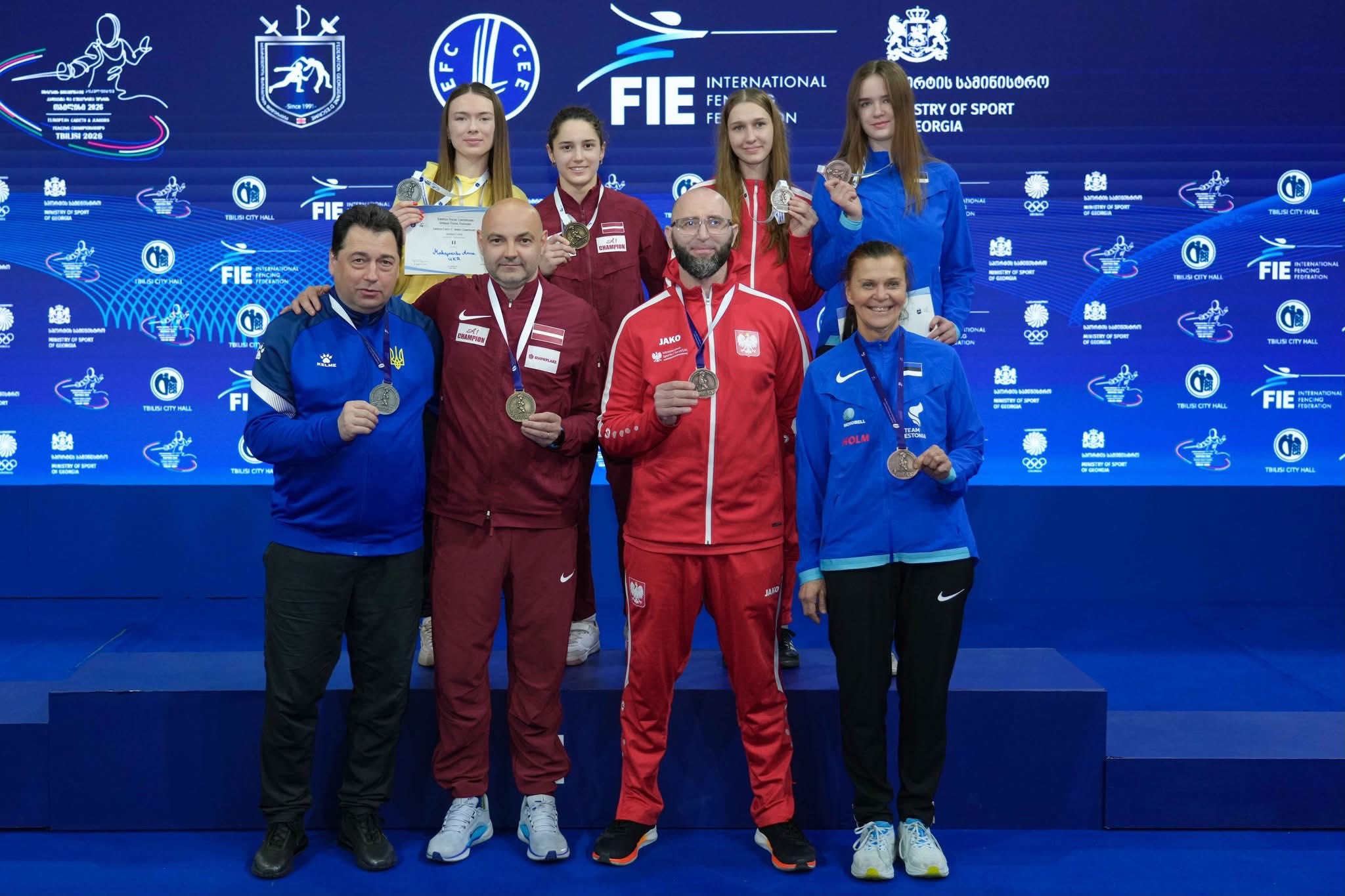 Julia Trynova võitis juunioride Euroopa Meistrivõistlustel pronksi!