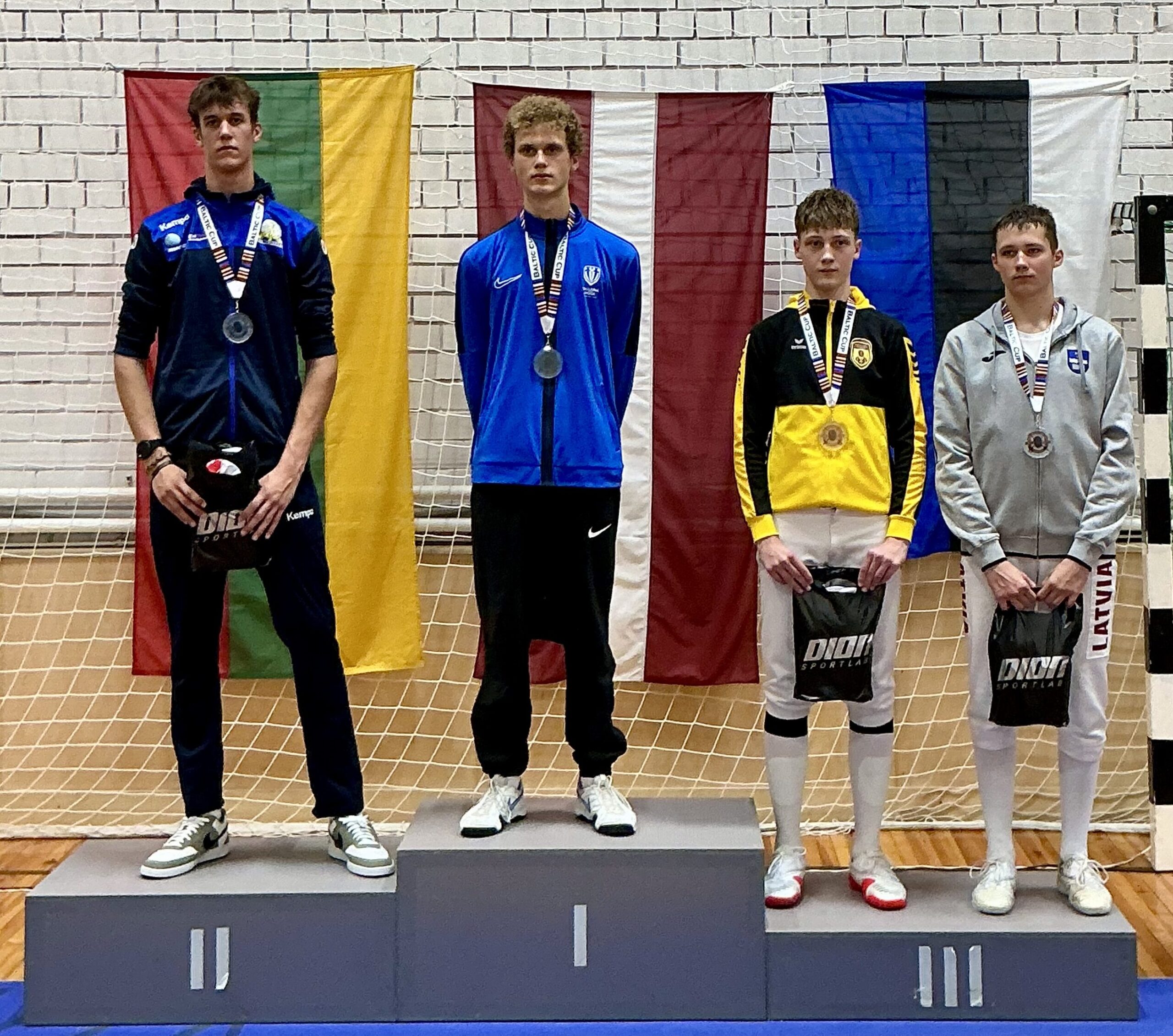 U17 noormeeste poodium