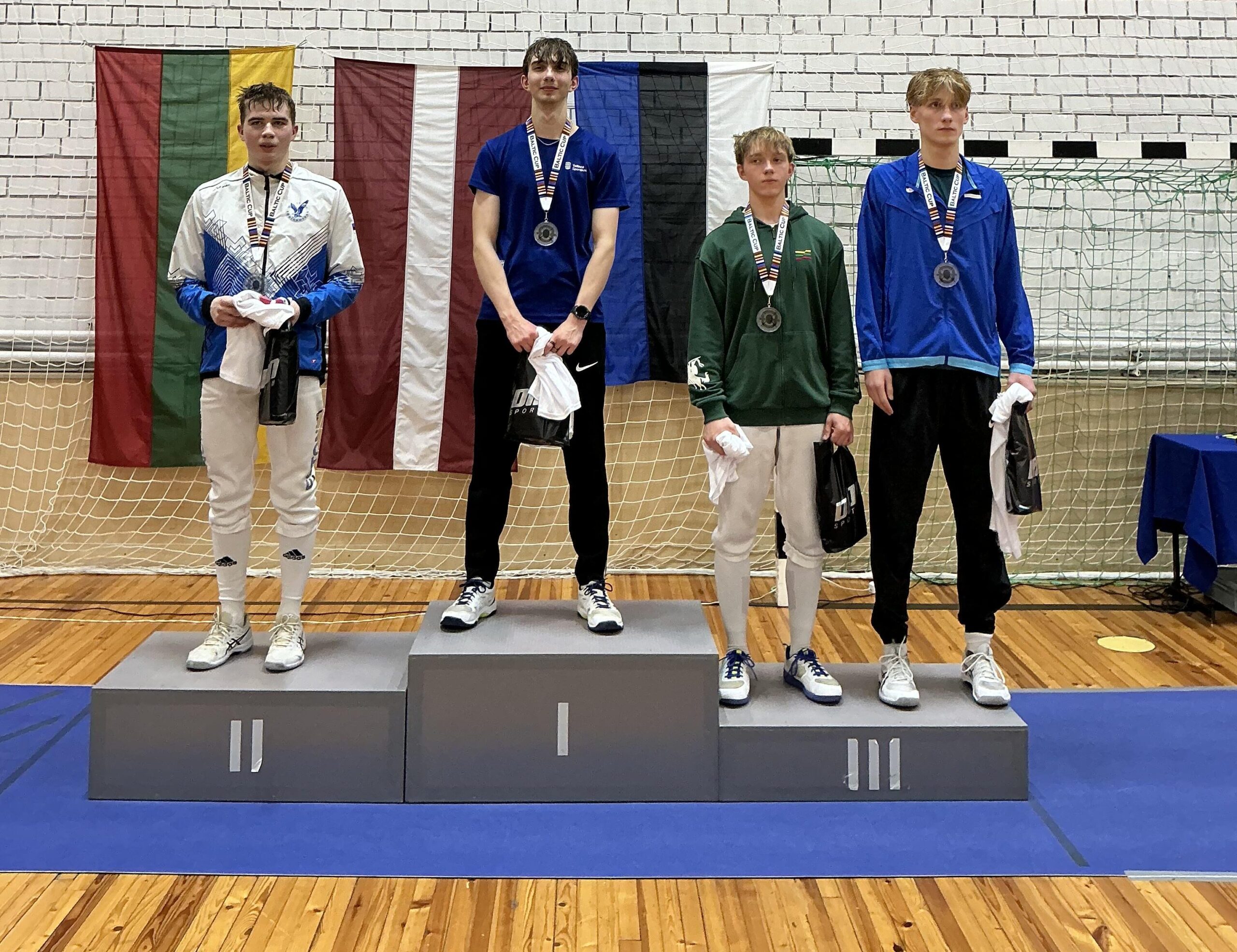 U20 noormeeste poodium